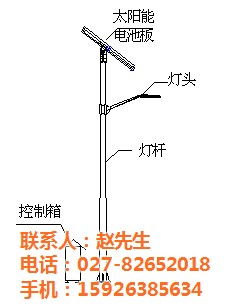 黄冈太阳能 武汉美朵 太阳能路灯生产厂家